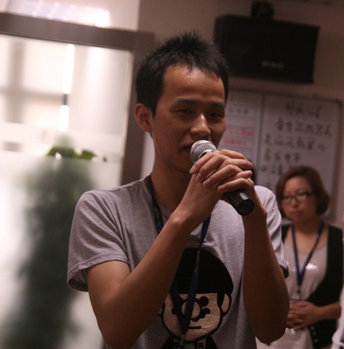 上海网站建设永灿的早会现场
